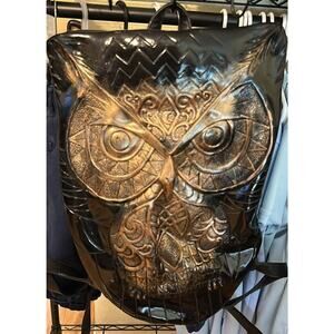 Heavy Vinyl Owl backpack